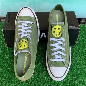 CONVERSE CTAS OX CYPRESS GREEN/ZINC YELLOW MEN’s